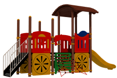 HDPE Seri Oyun Grubu H-800 PRK-807 | Temalı Metal Oyun Grupları | Erse Kent Mobilyaları